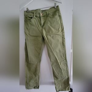 Olive Green Women's Jeans Size 6